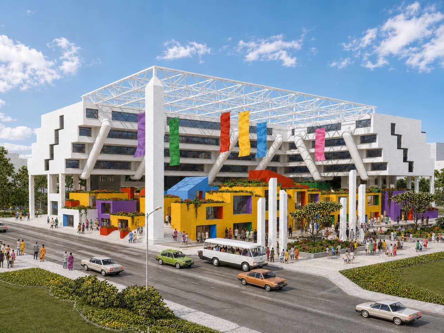 Trade Roof Complex (conceptual) Commercial Architecture in C.B.D Belapur - Navi Mumbai image 1