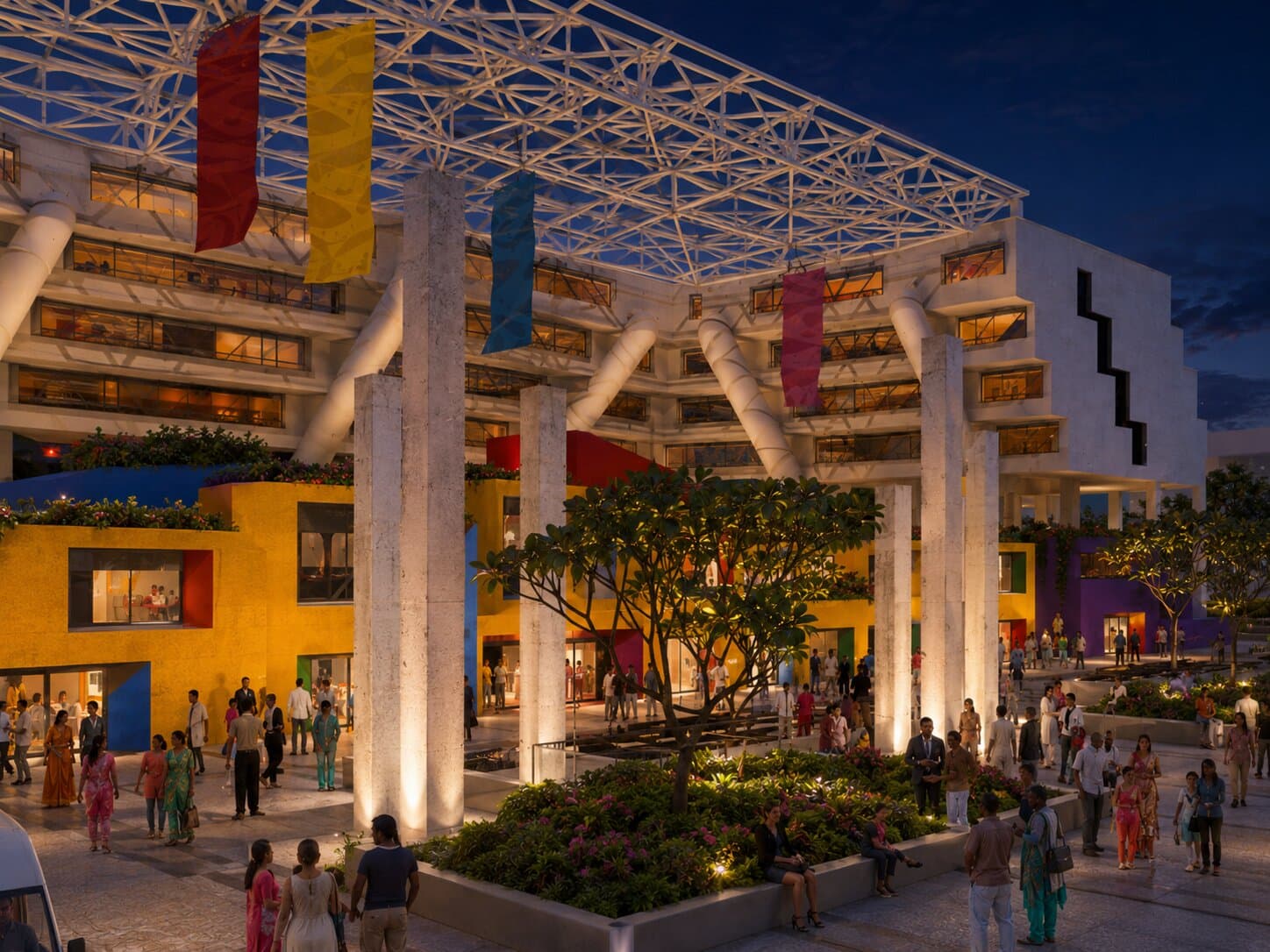 Trade Roof Complex (conceptual) Commercial Architecture in C.B.D Belapur - Navi Mumbai image 3